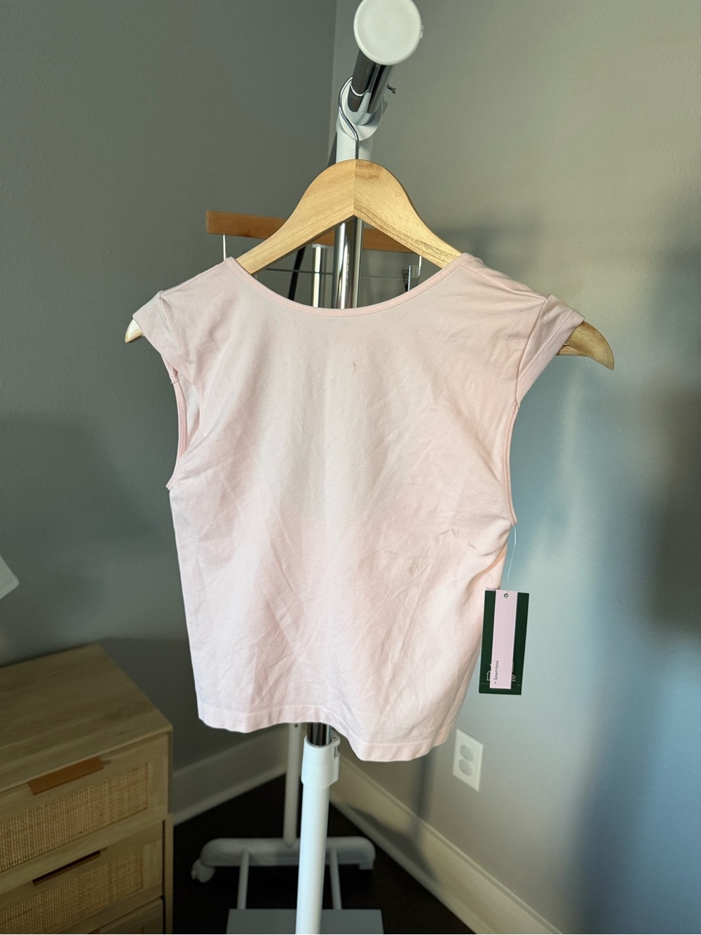 NEW wild fable Pale Pink Sleeveless Backless Top Size M